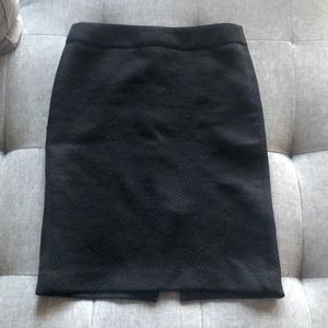 Banana republic textured pencil skirt